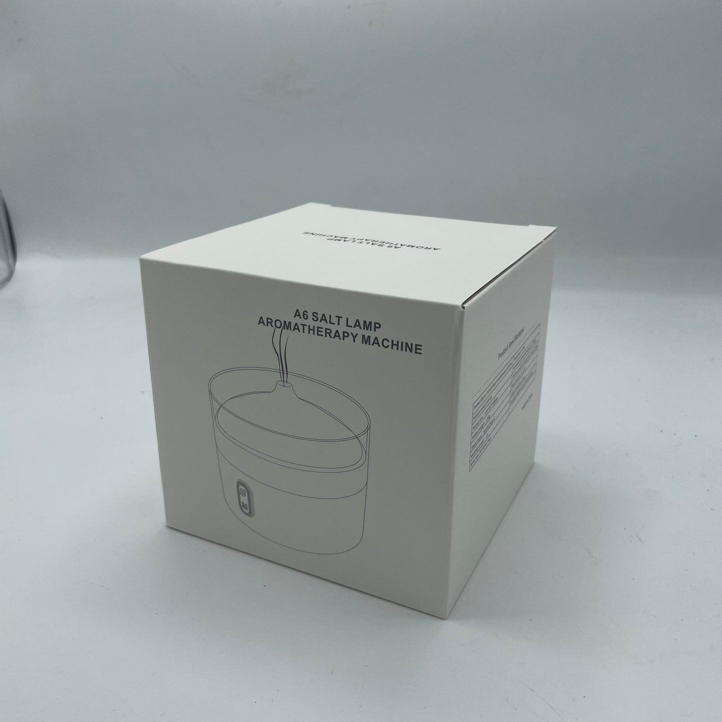 Himalayan Salt Aroma Diffuser Flame Effect Night Light - USB-C