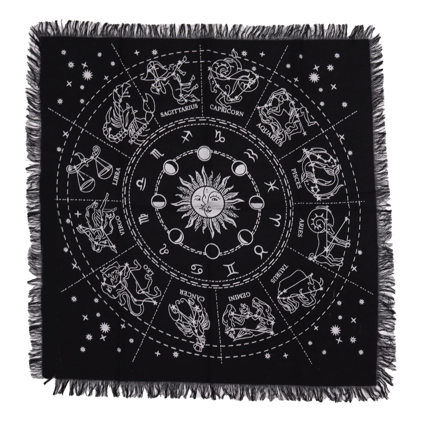 Esoteric Fringed Altar Cloth - multiple designs!