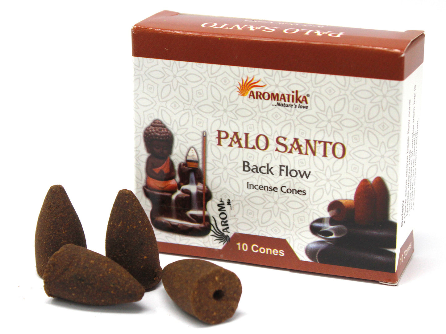 Aromatika Backflow Incense Cones (pack of 10)