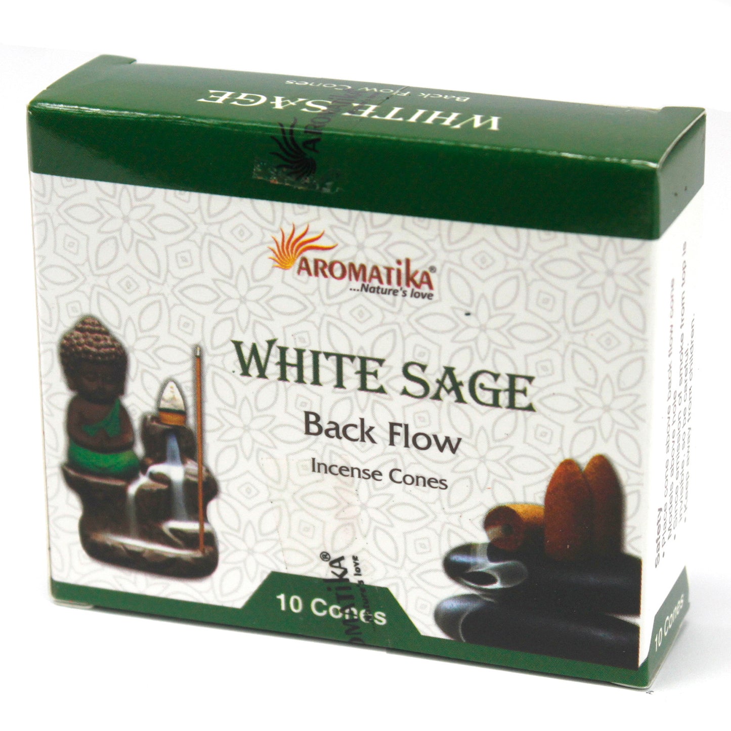 Aromatika Backflow Incense Cones (pack of 10)