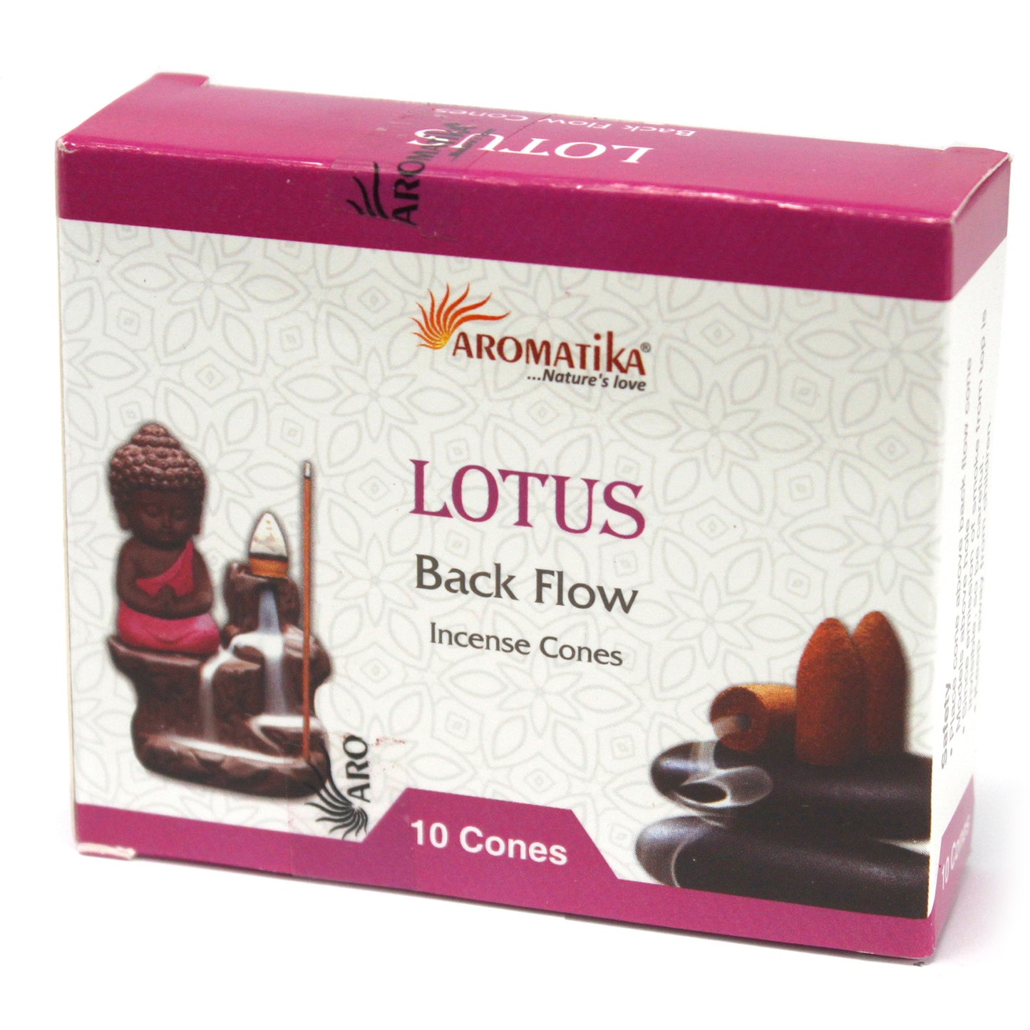 Aromatika Backflow Incense Cones (pack of 10)