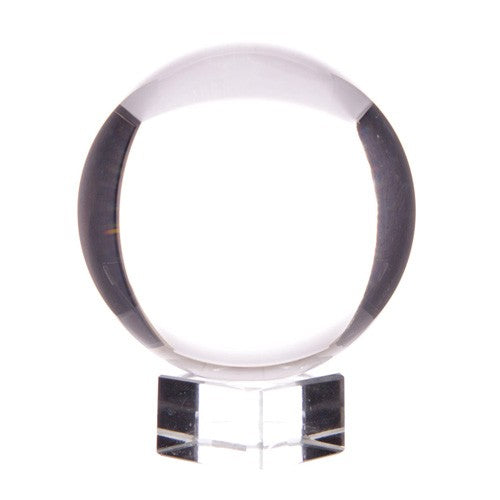 Crystal Ball with Stand - various sizes