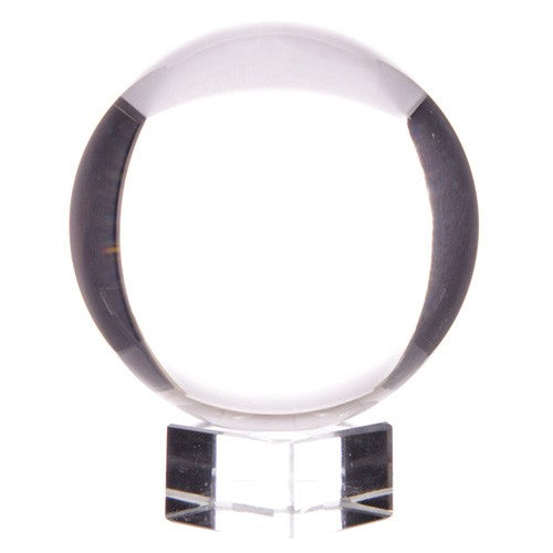 Crystal Ball with Stand - various sizes