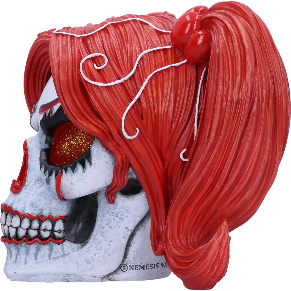 Drop Dead Gorgeous - Cackle and Chaos Clown Doll Skull