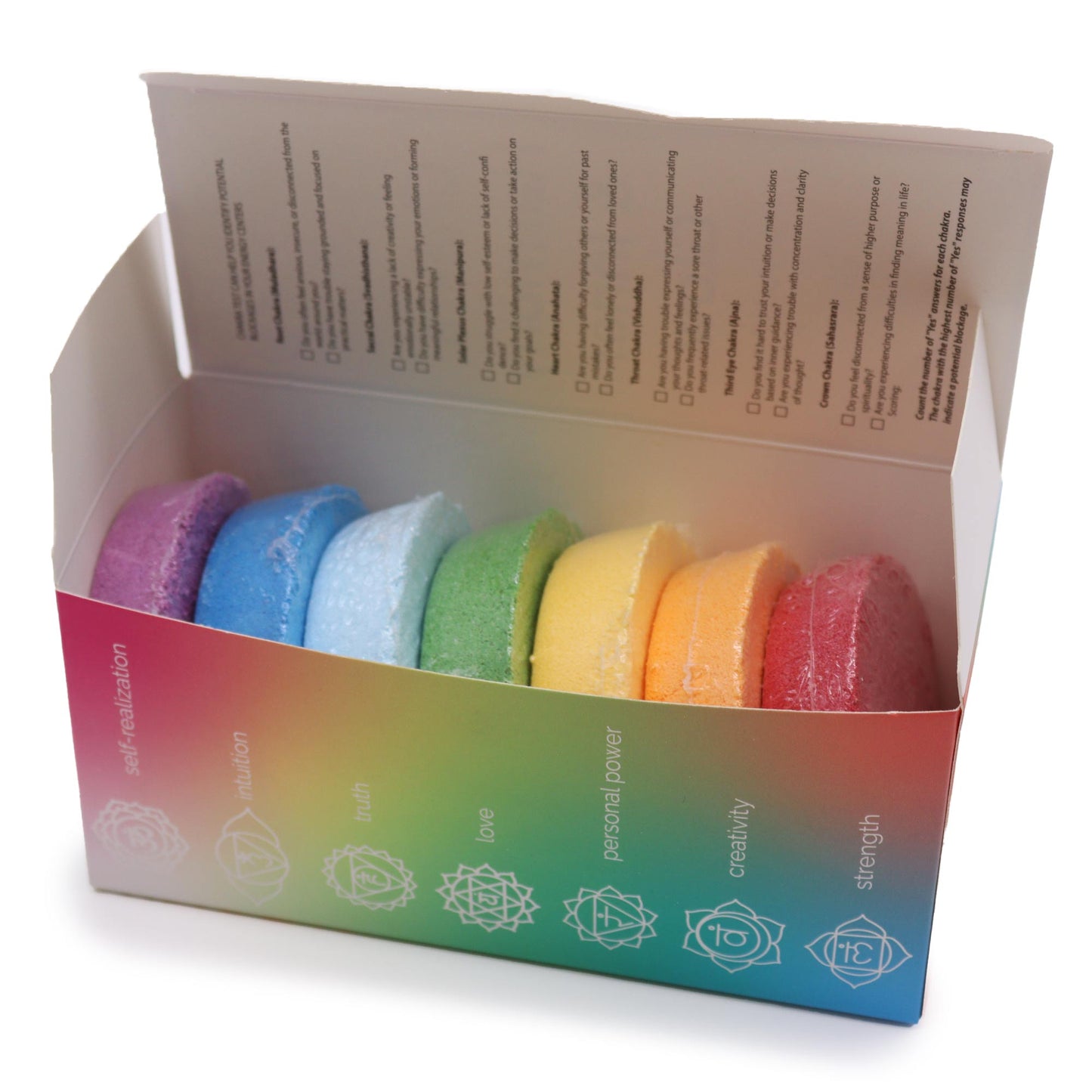 Chakra Bath Fizzer sets