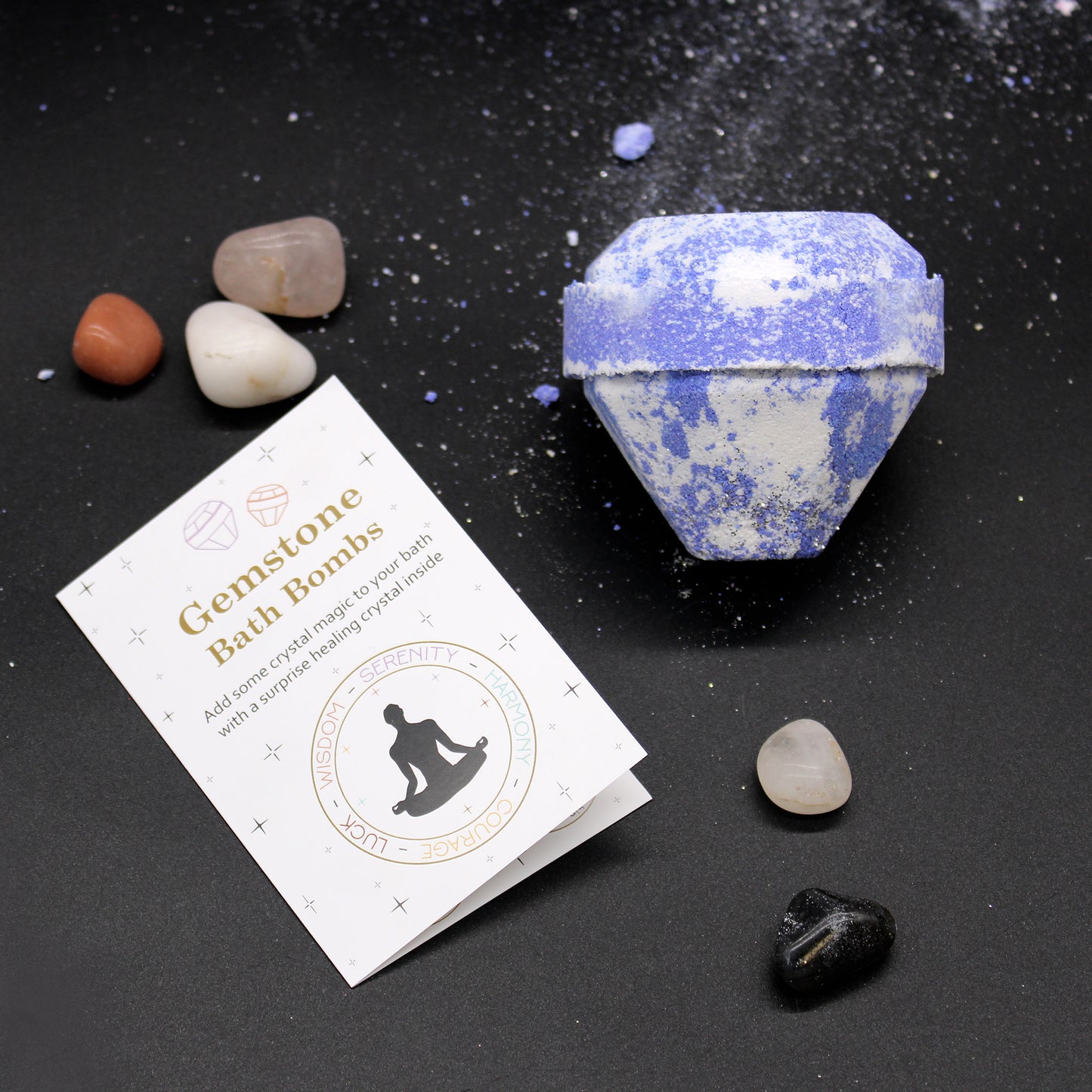 Gemstone Bath Bombs