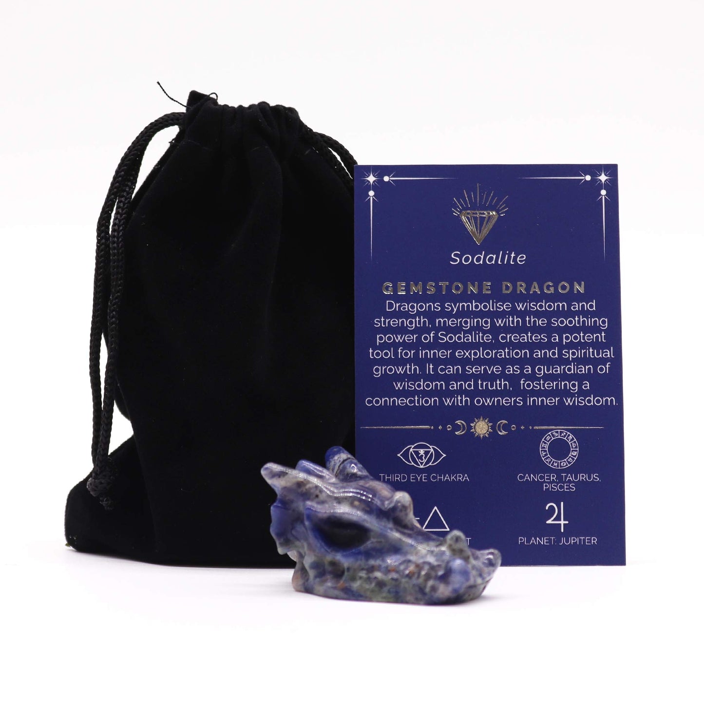 Hand Carved Gemstone Figurines - various shapes