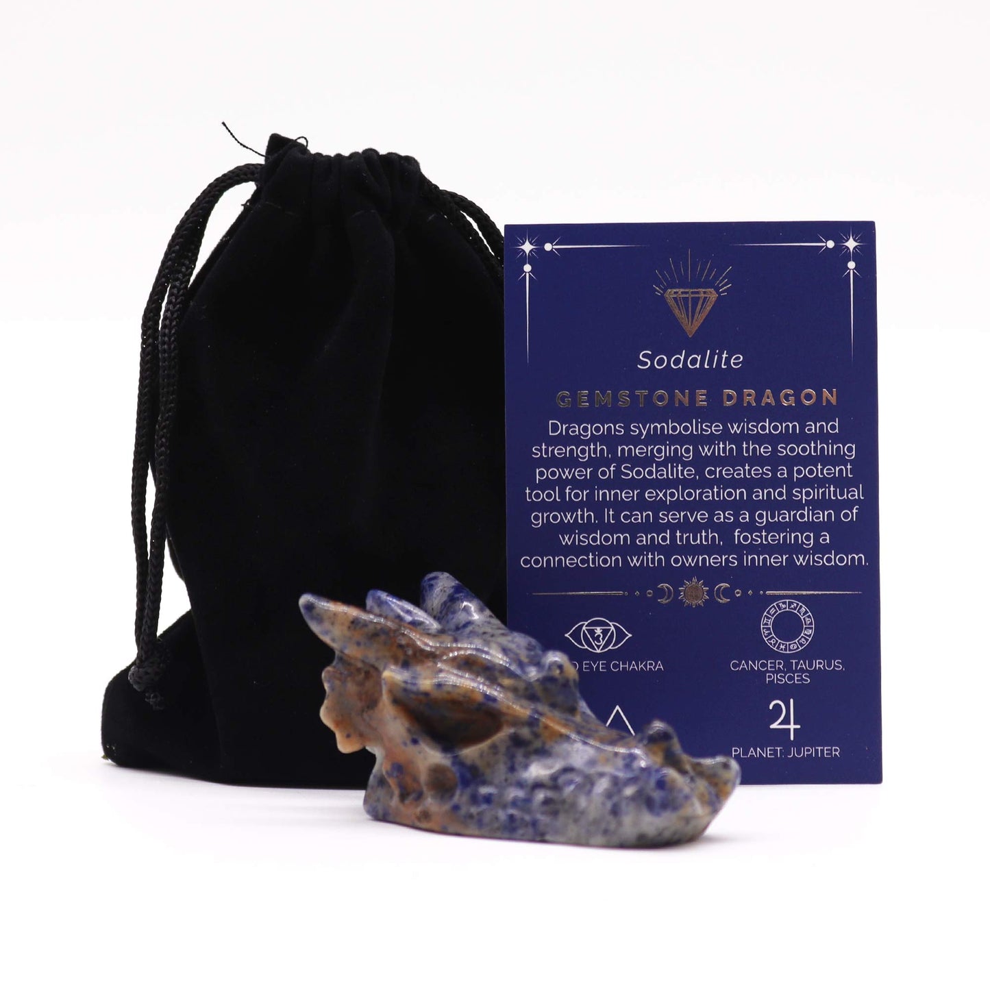Hand Carved Gemstone Figurines - various shapes