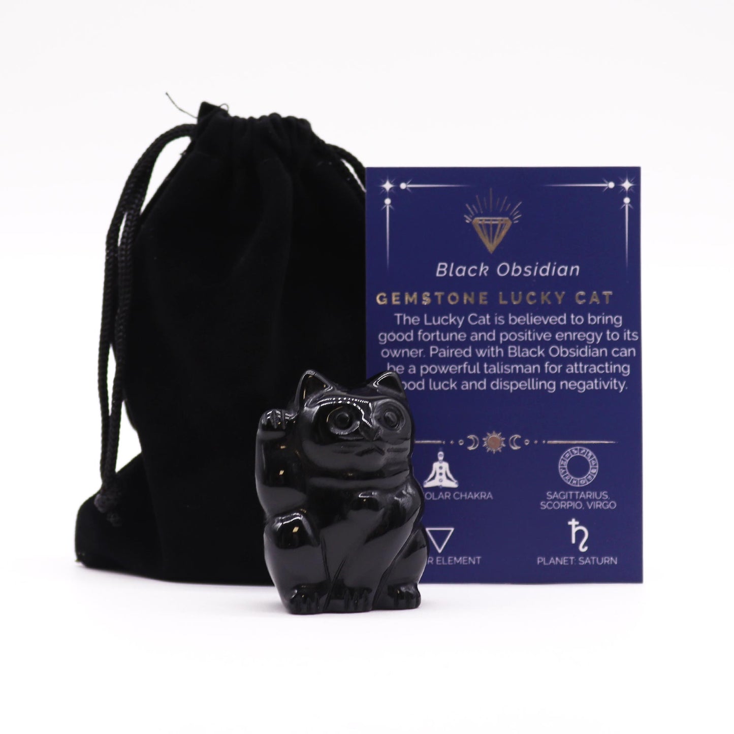 Hand Carved Gemstone Figurines - various shapes