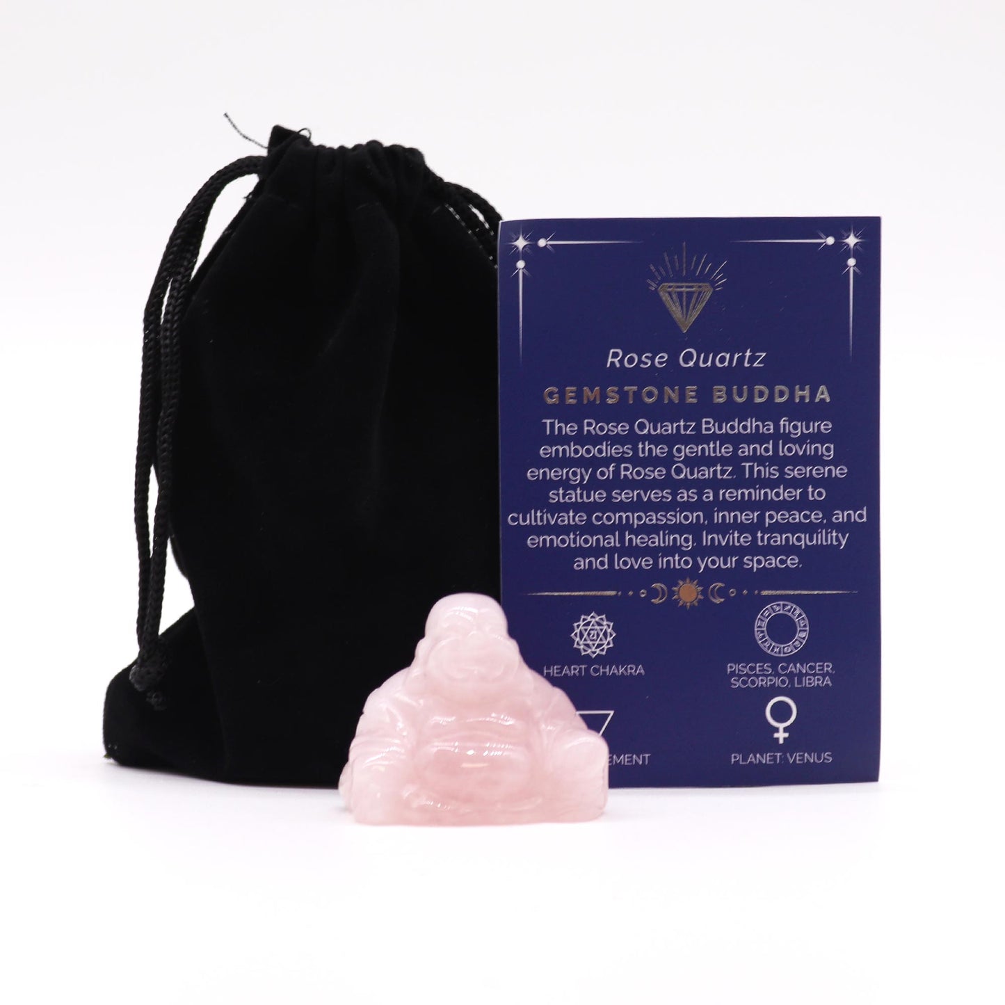 Hand Carved Gemstone Figurines - various shapes