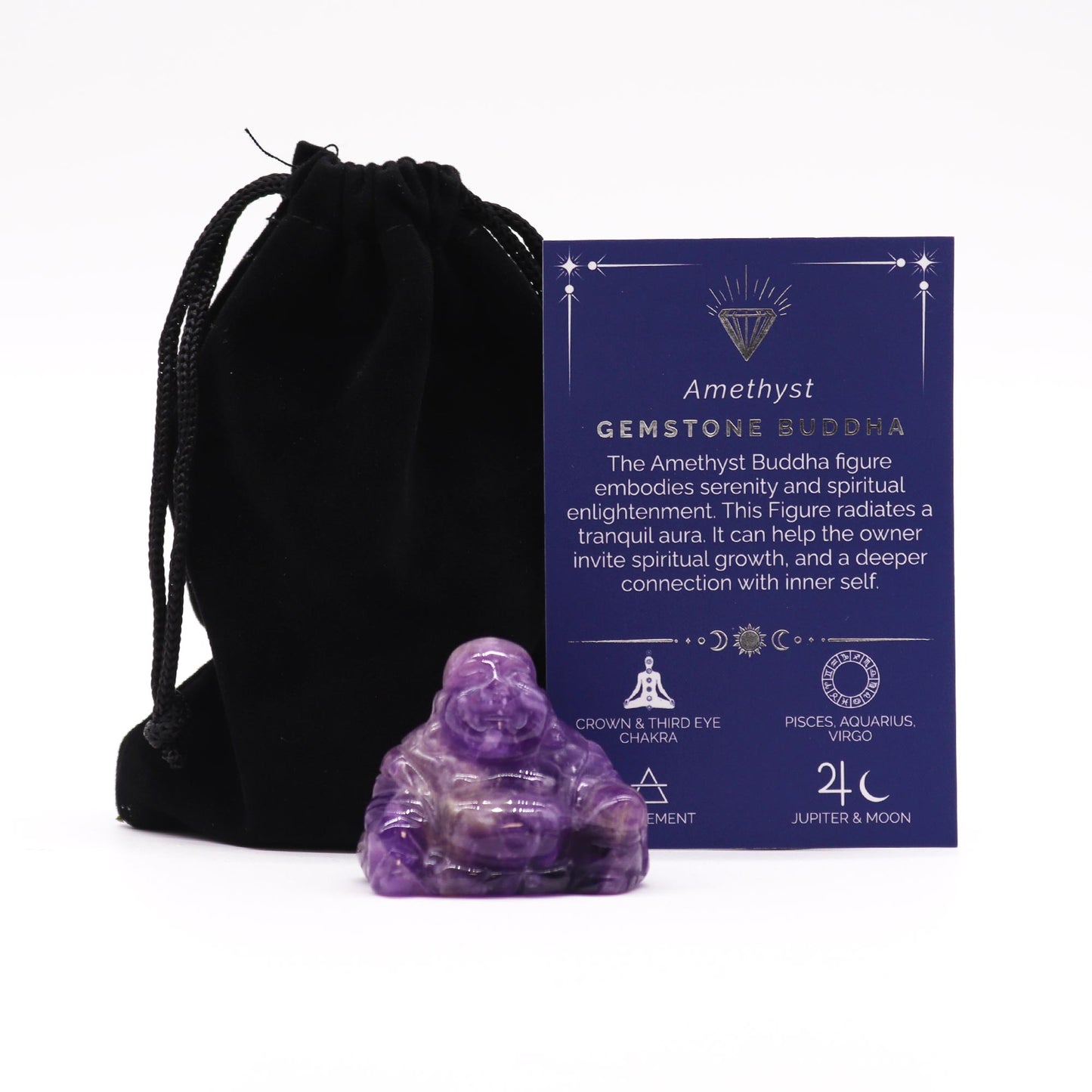 Hand Carved Gemstone Figurines - various shapes