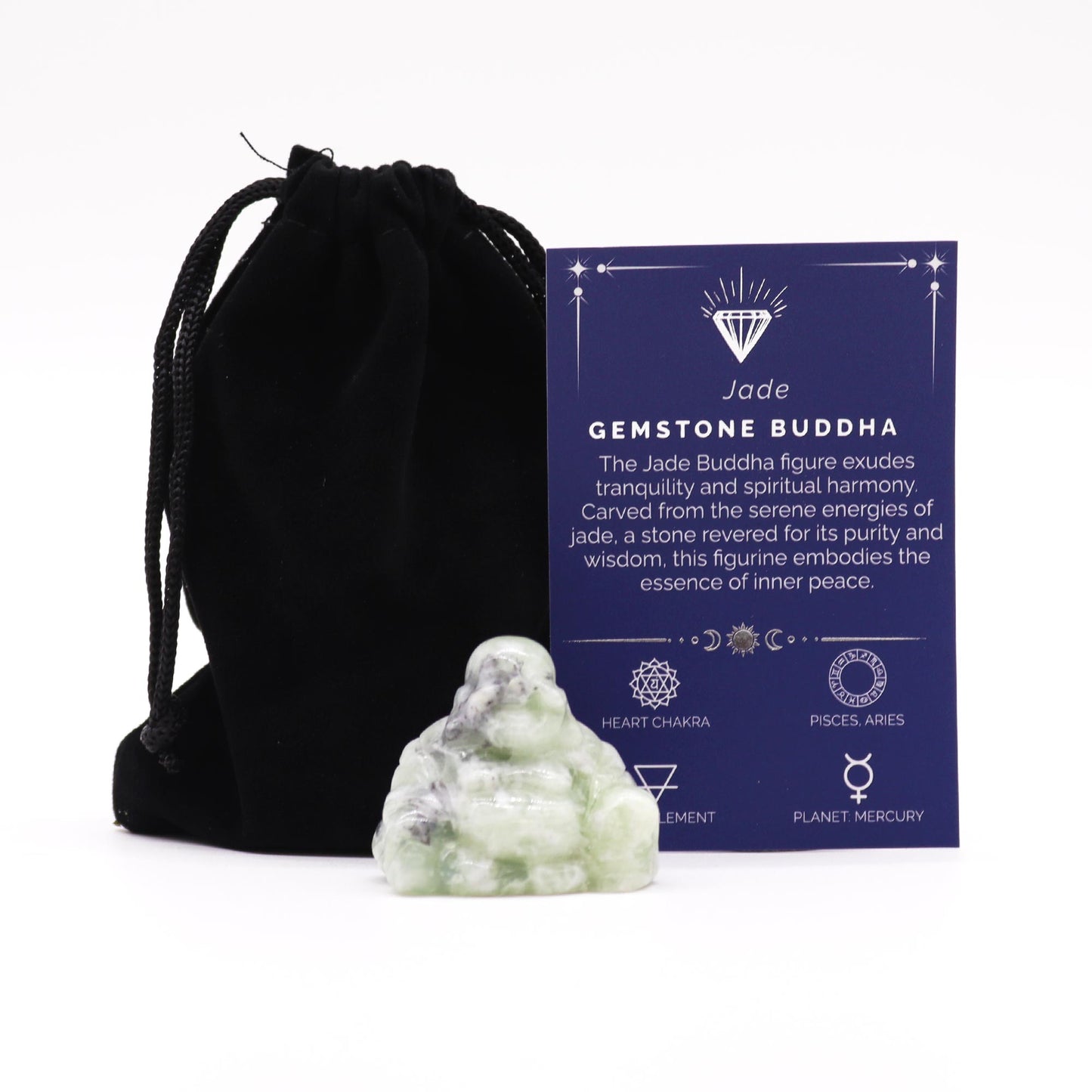 Hand Carved Gemstone Figurines - various shapes
