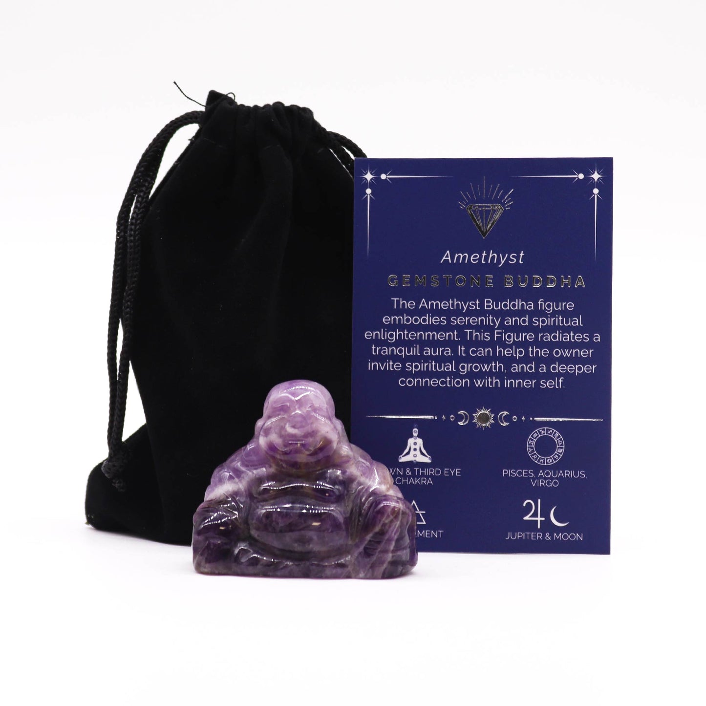 Hand Carved Gemstone Figurines - various shapes