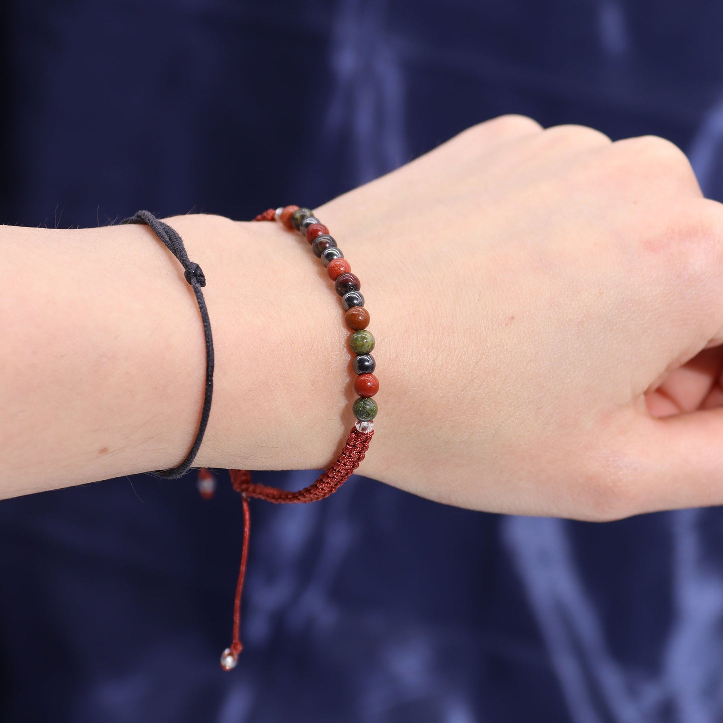 Zodiac Crystal Candles with Gemstone Bracelet