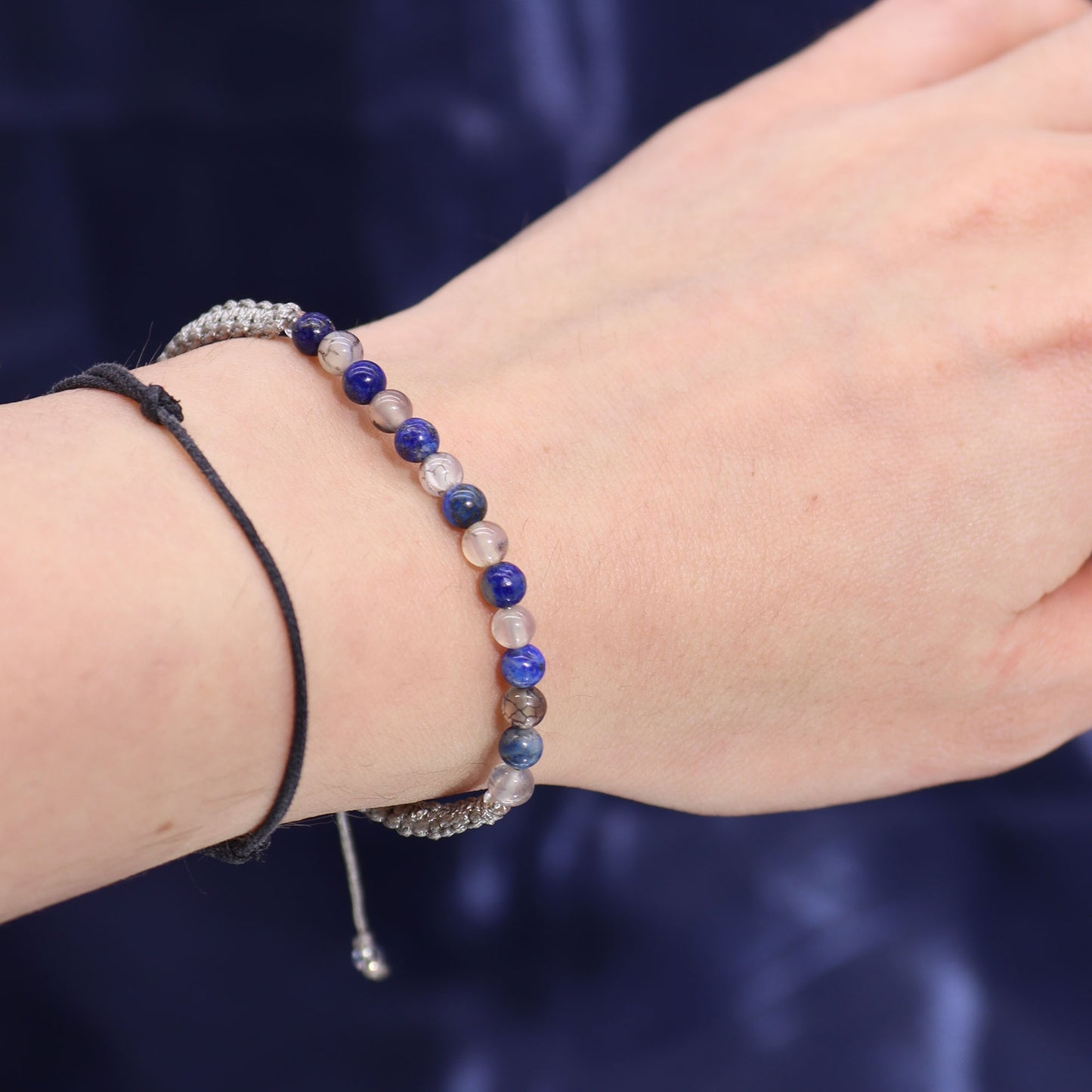 Zodiac Crystal Candles with Gemstone Bracelet