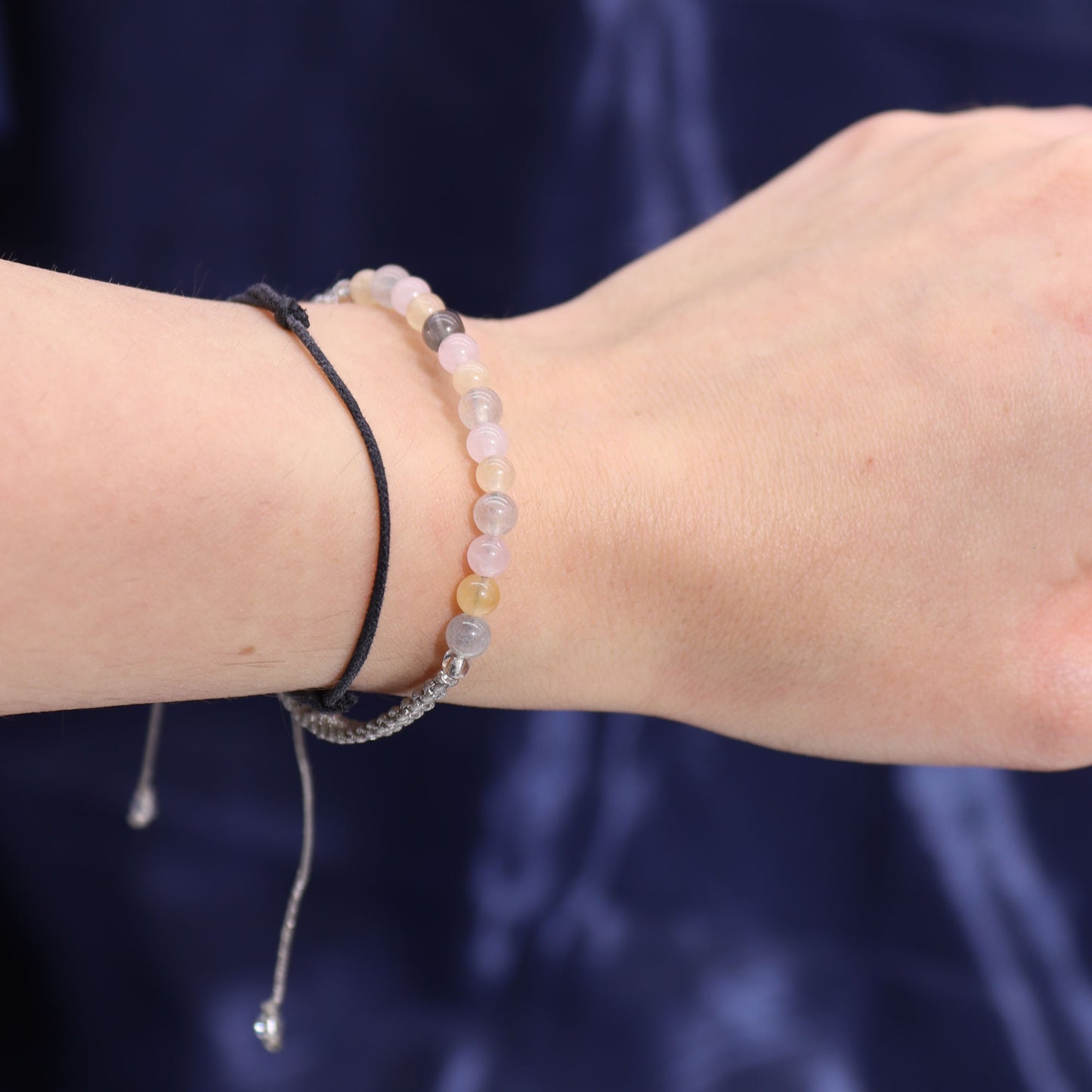 Zodiac Crystal Candles with Gemstone Bracelet