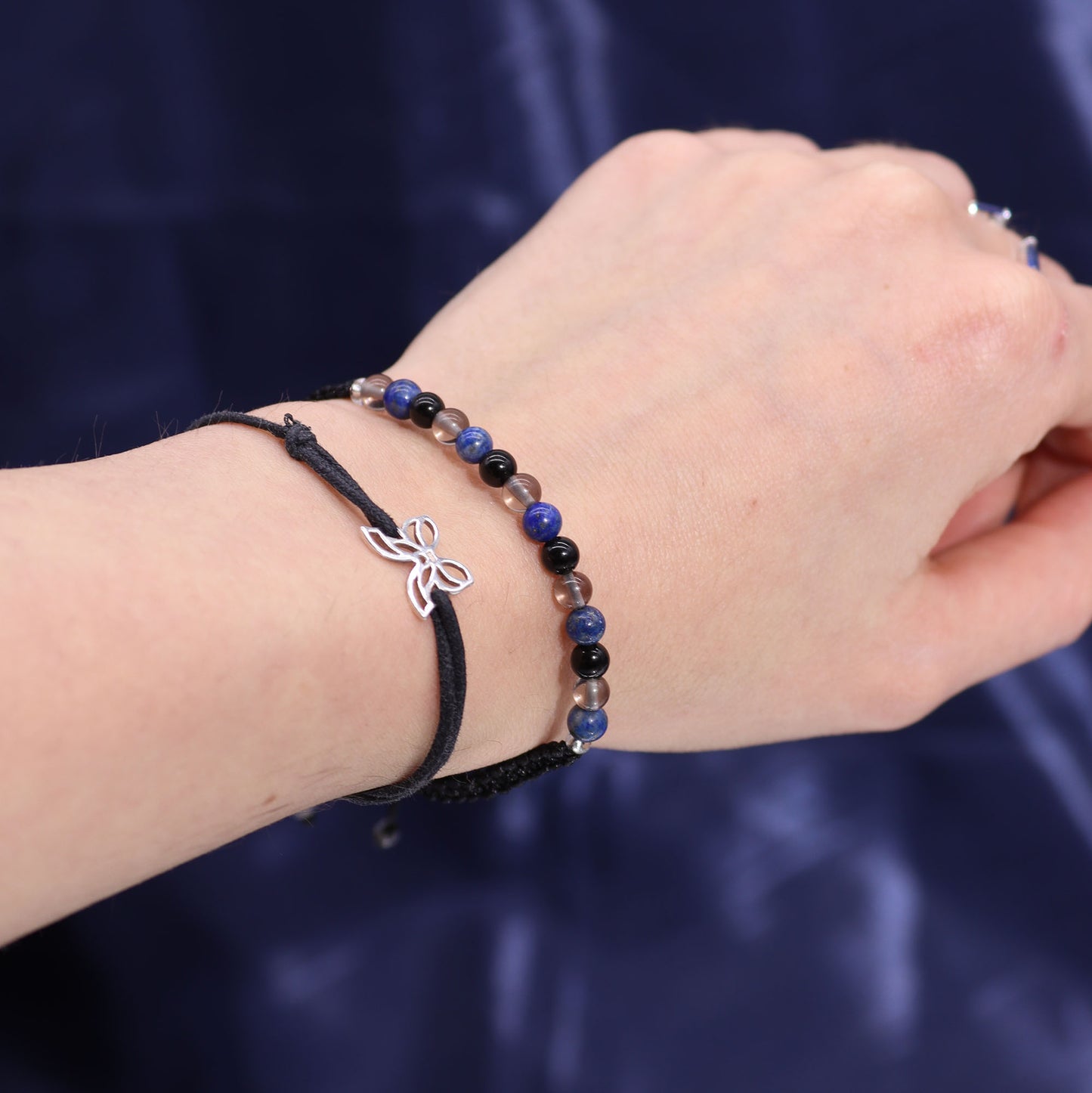 Zodiac Crystal Candles with Gemstone Bracelet