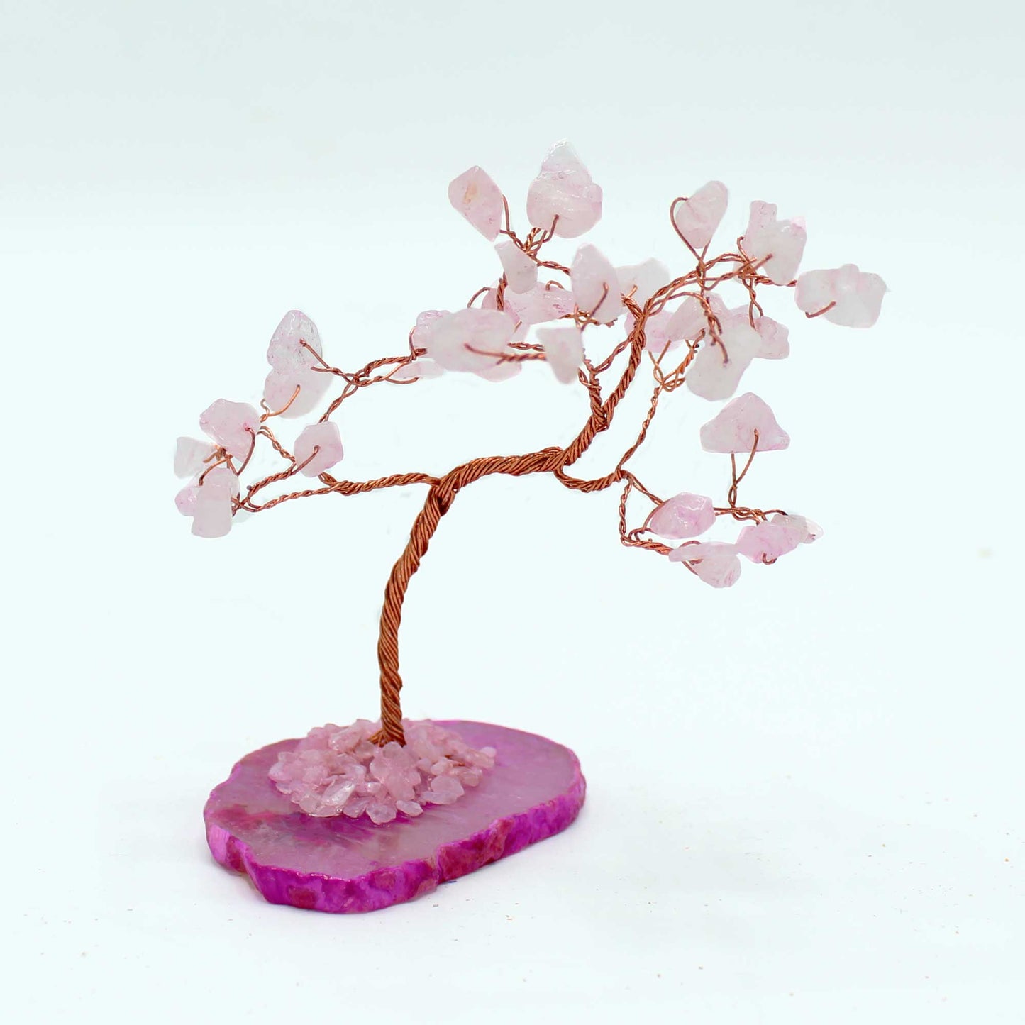Gemstone Trees with Agate Base (35 Stones)