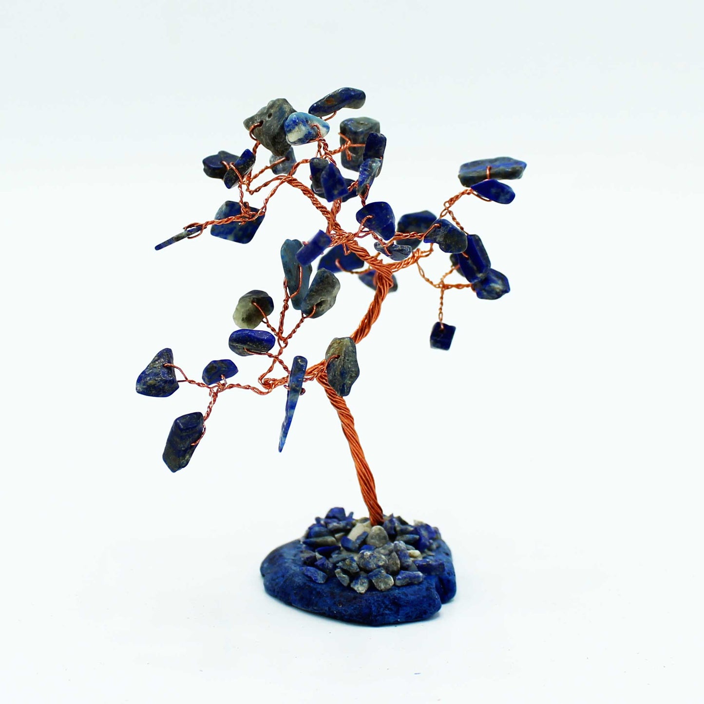 Gemstone Trees with Agate Base (35 Stones)