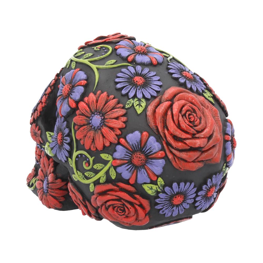 Sugar Blooms Skull Ornament 18cm