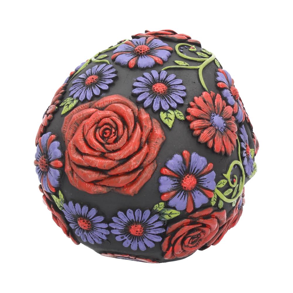 Sugar Blooms Skull Ornament 18cm