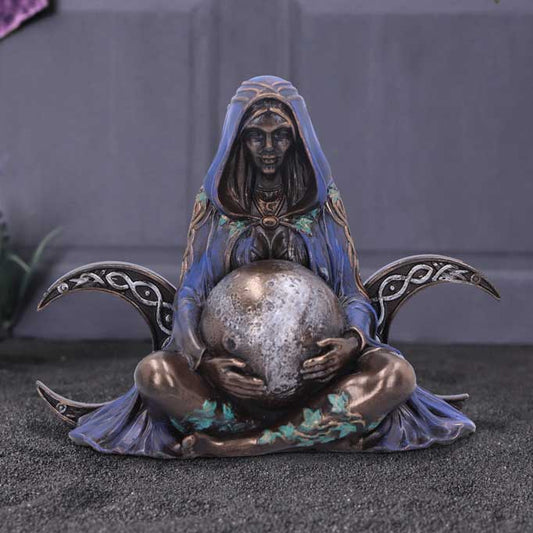Triple Moon Goddess Art Figurine (Mini, 8.5cm)