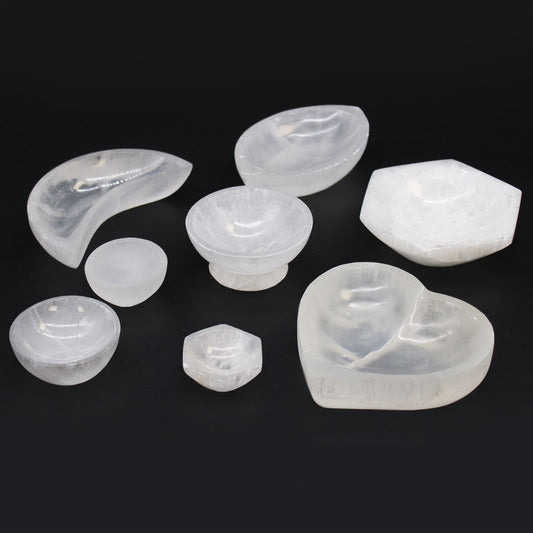 Selenite Bowls - Choose Your Shape & Size