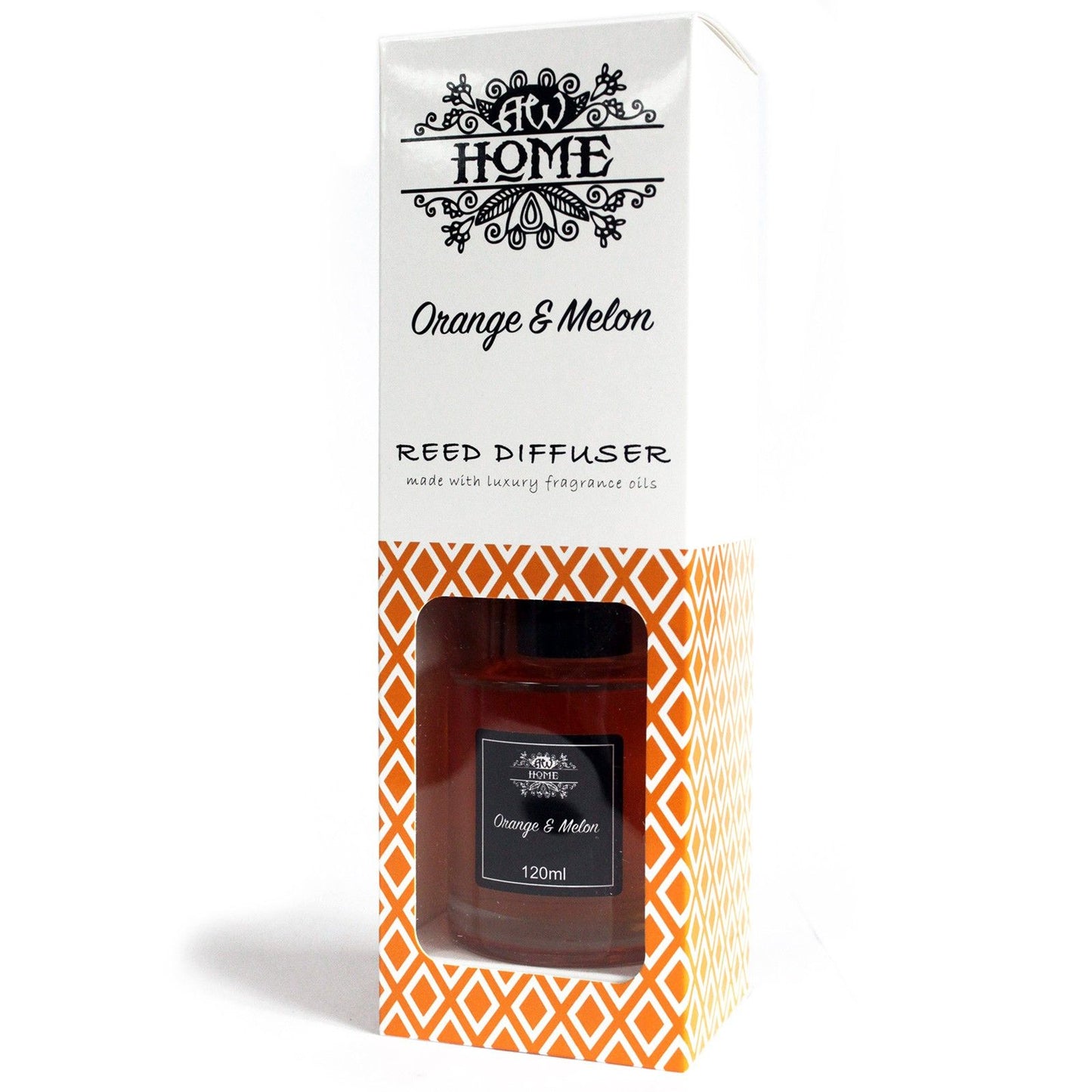Orange & Melon 120ml Reed Diffuser