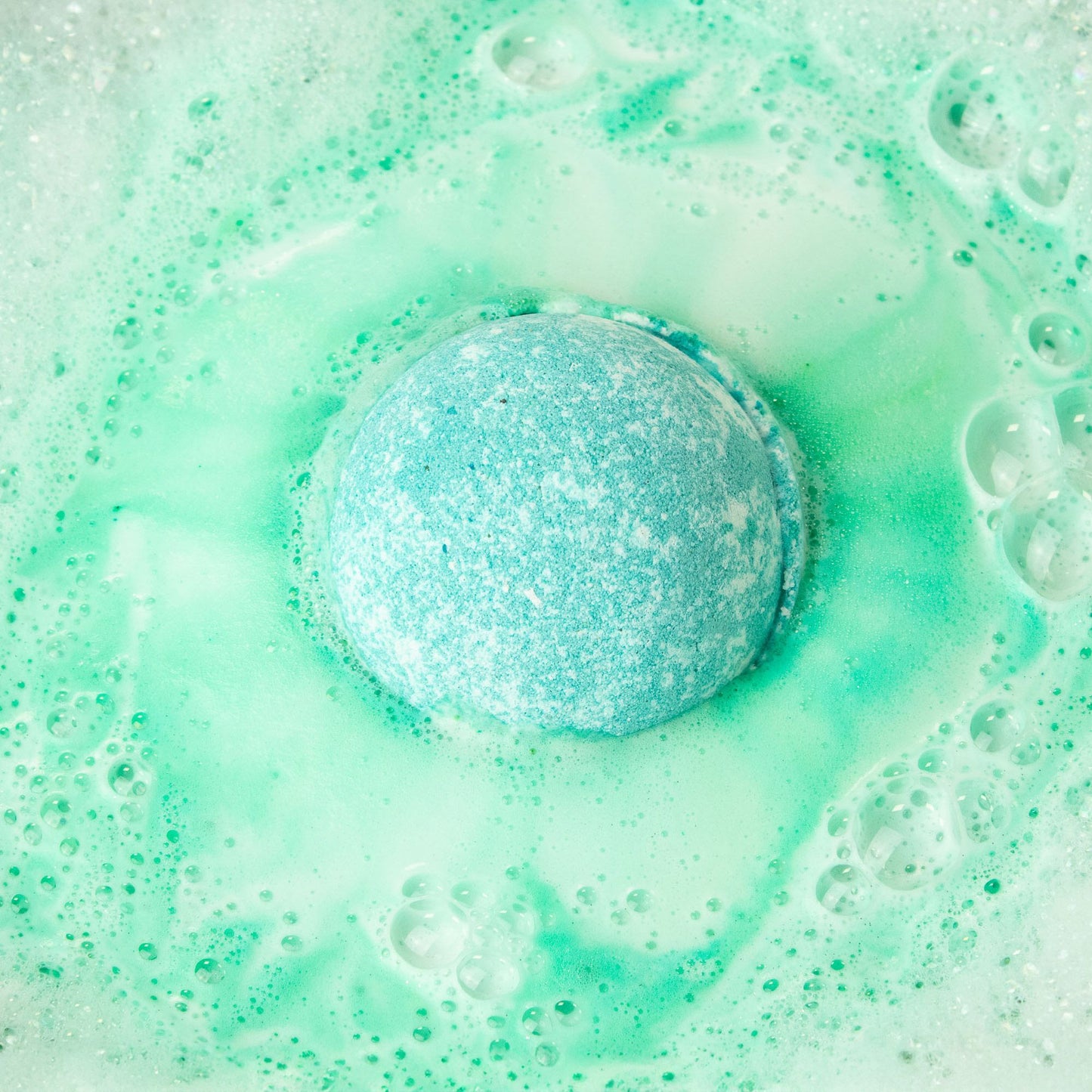 Earth Element Crystal Bath Bomb – Grounding Natural Bath Fizzer with Hidden Gemstone