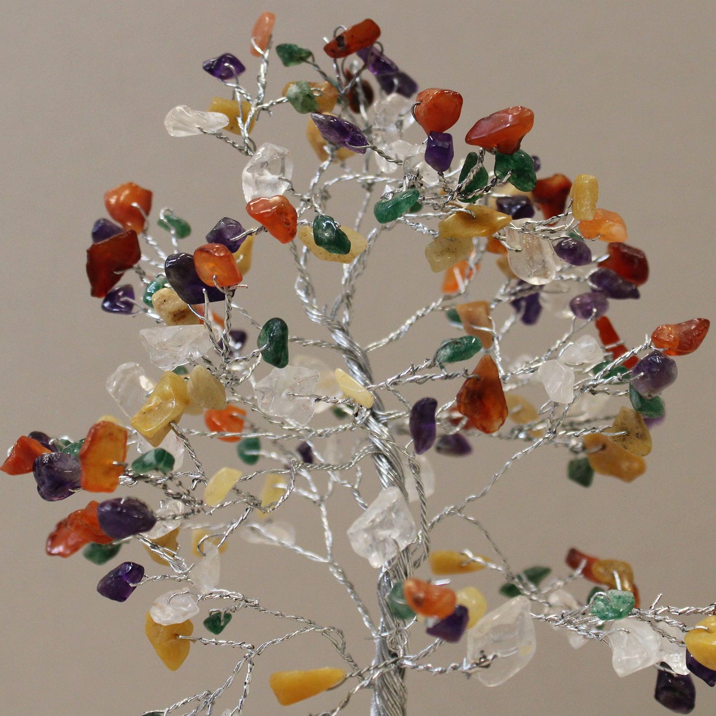 Multi Stone Gemstone Tree with Organite Base - 160 Stone