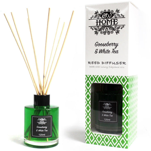 Gooseberry & White Tea 120ml Reed Diffuser