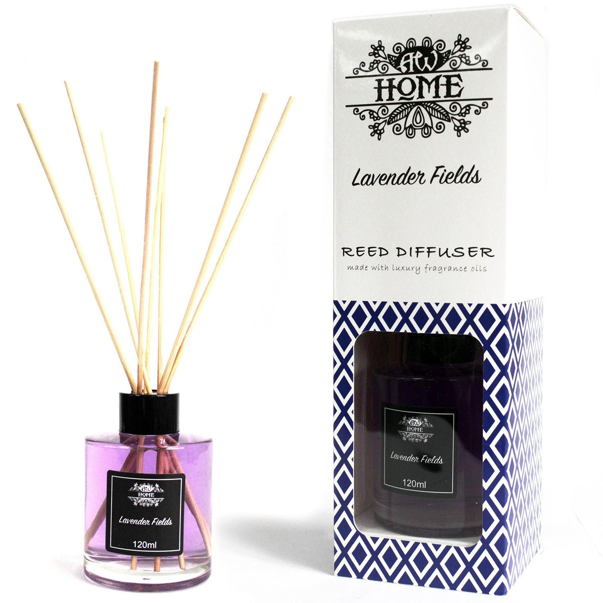 Lavender Fields 120ml Reed Diffuser