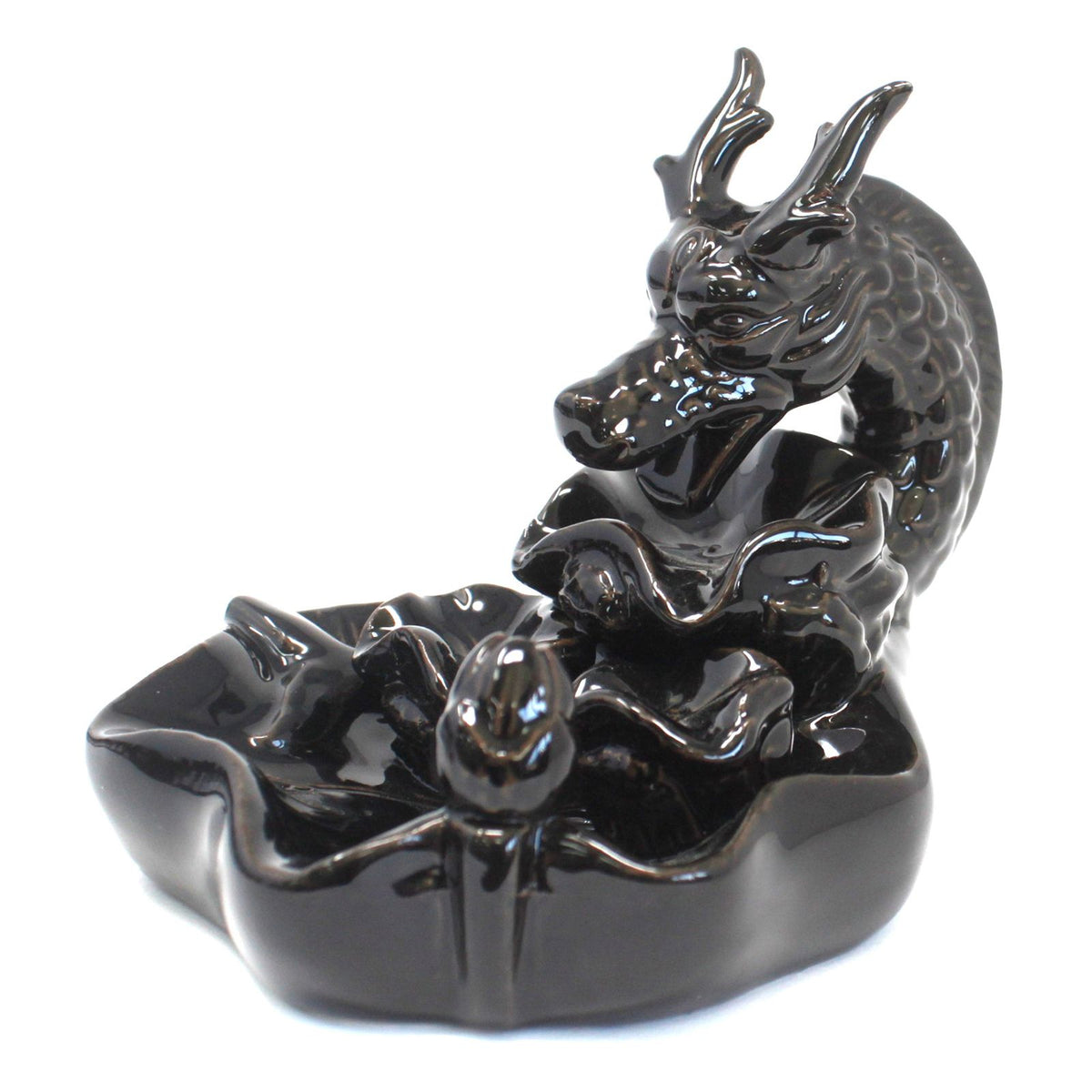 Large Dragon Pool backflow incense burner
