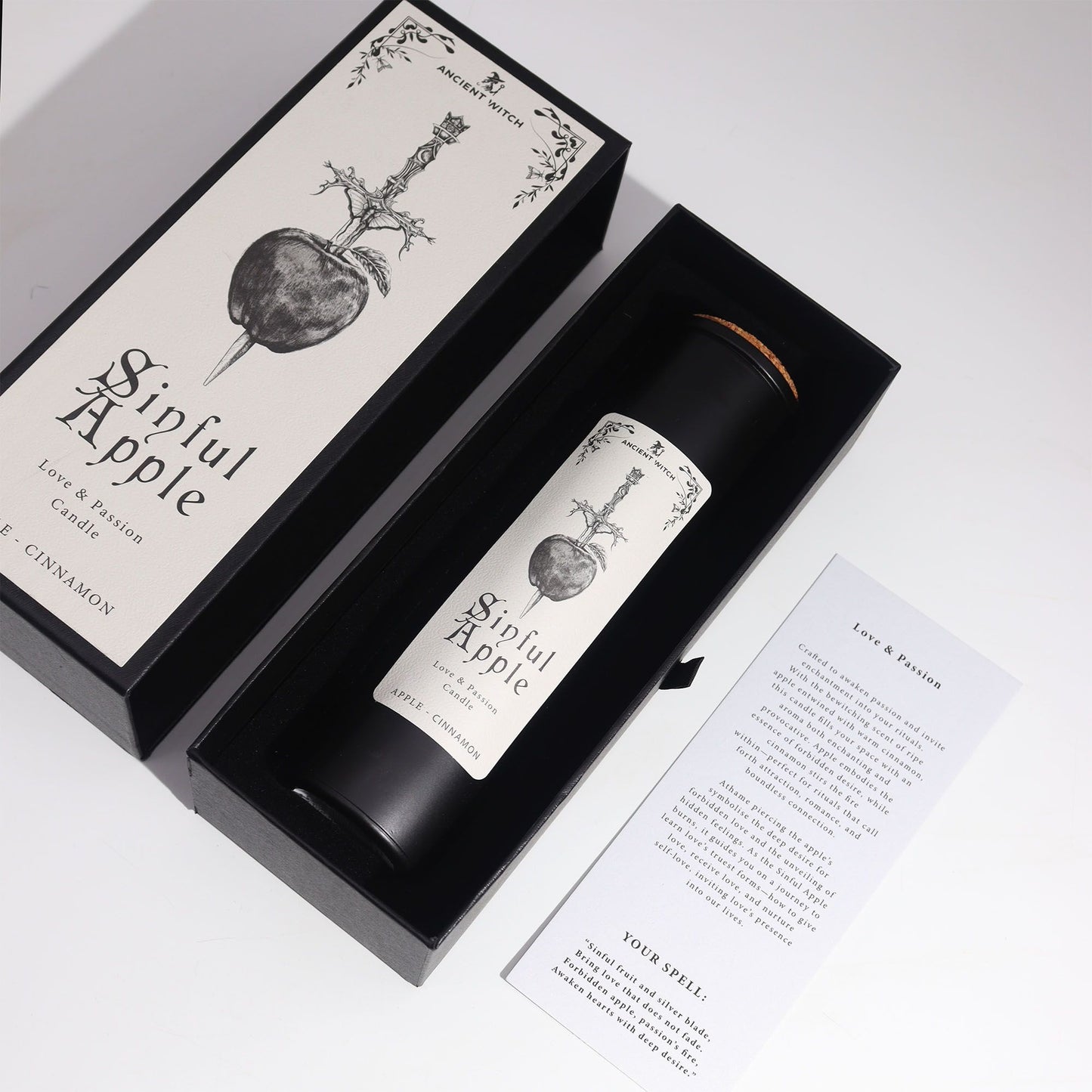 Sinful Apple Ancient Witch Ritual Candle