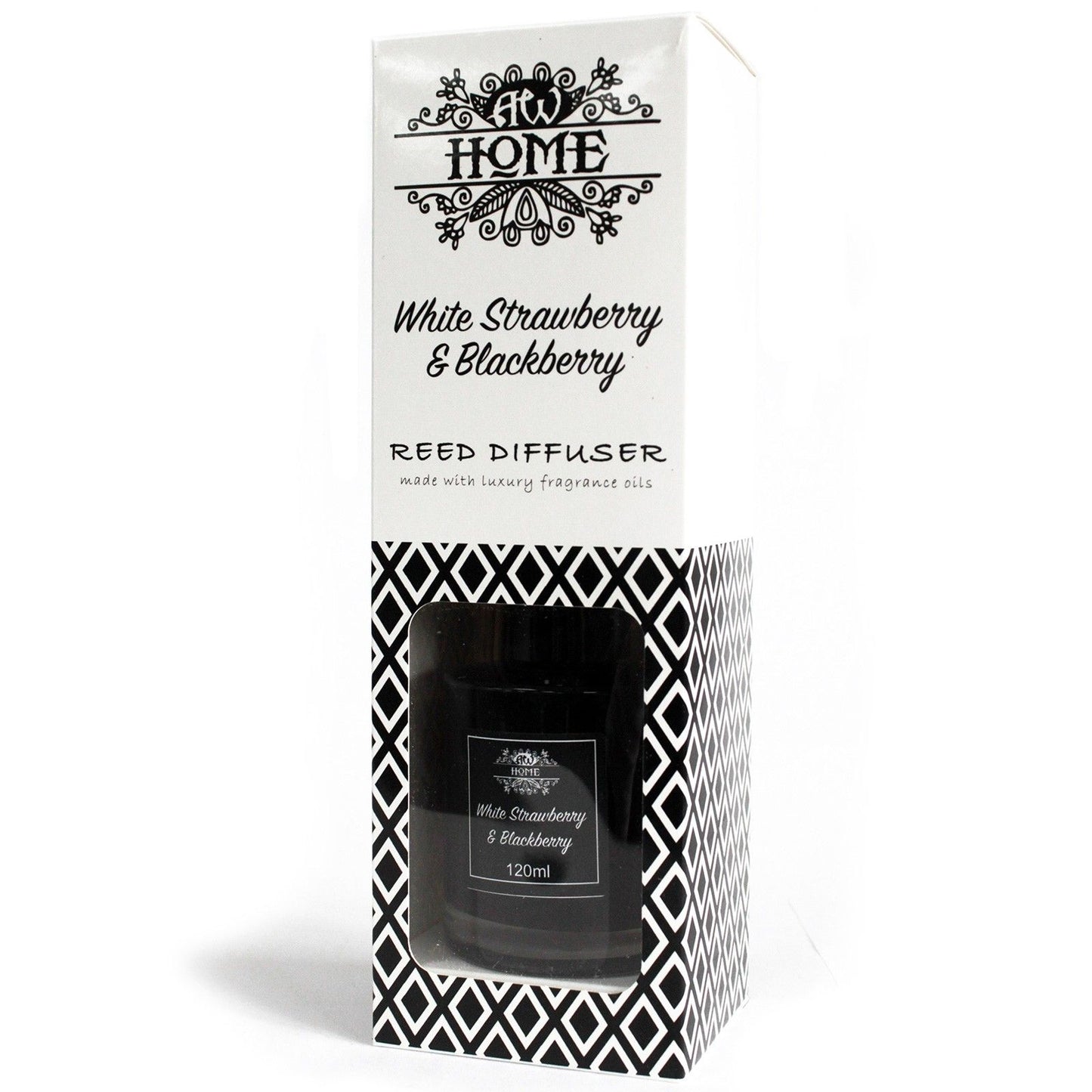 White Strawberry & Blackberry 120ml Reed Diffuser