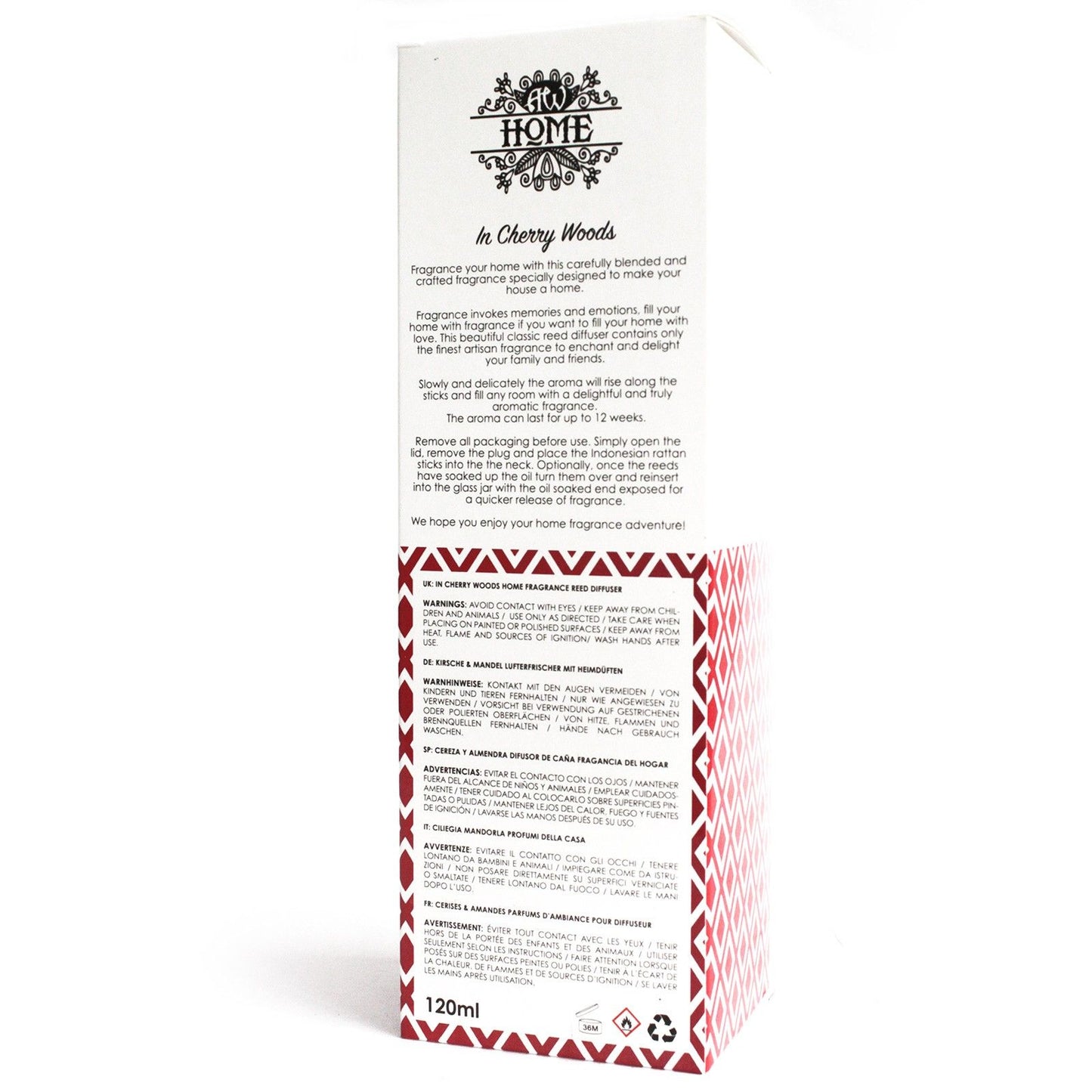 In Cherry Woods 120ml Reed Diffuser