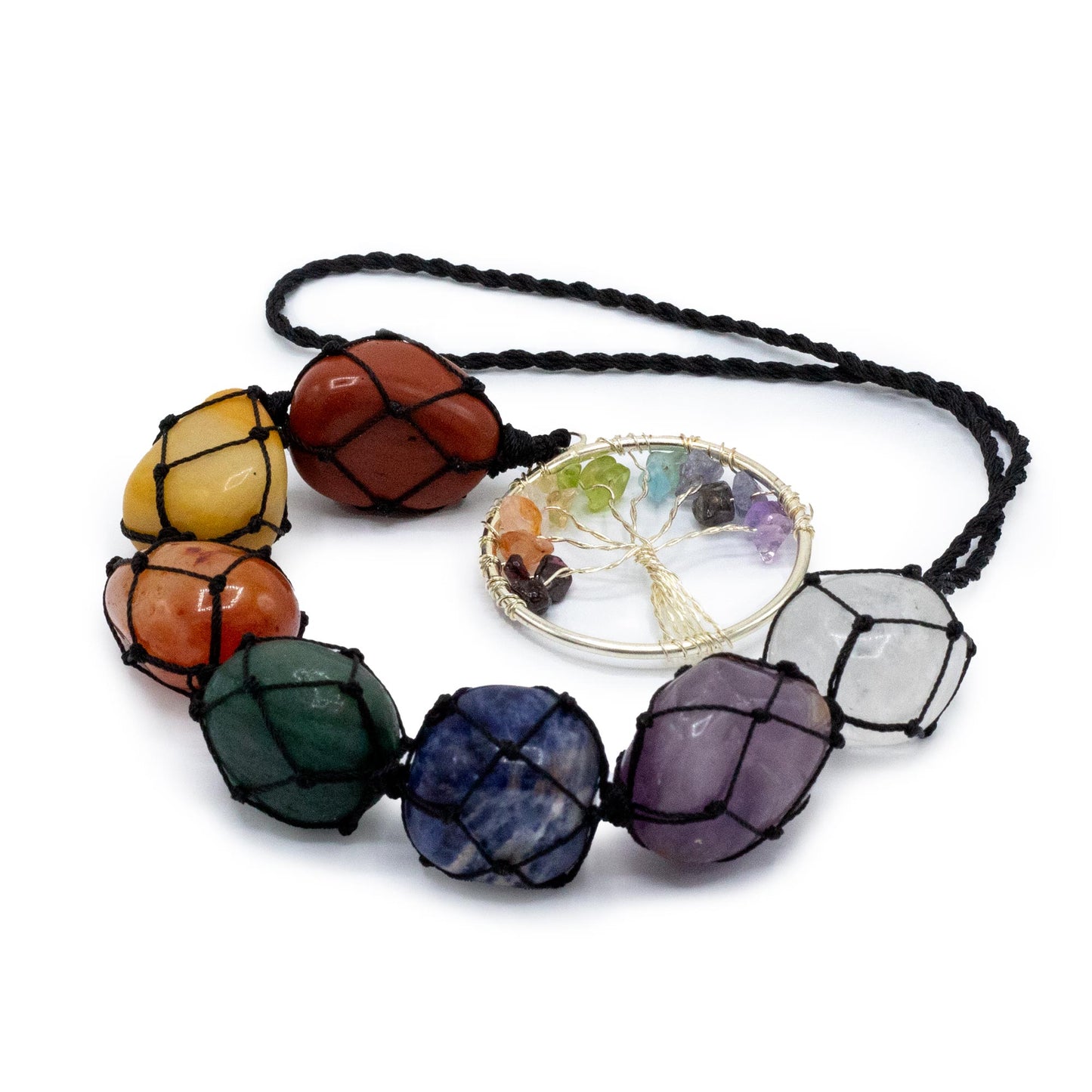 Hanging Chakra Stone Pendant
